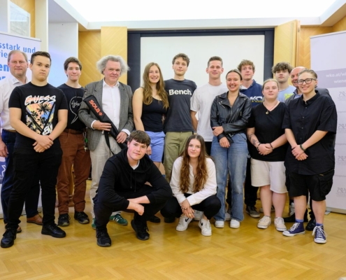 Gruppenfoto Siegerehrung der Lehrlinge